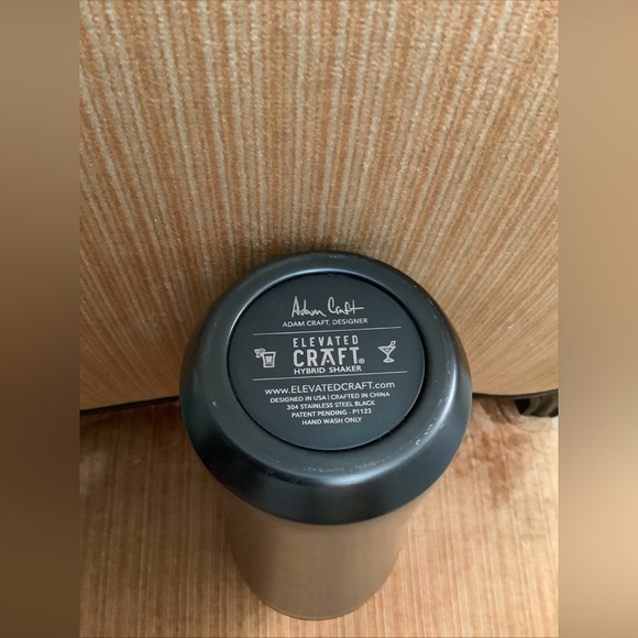 Elevated Craft ESSENTIAL EDITION HYBRID COCKTAIL SHAKER Gunmetal Black NWOB - Picture 8 of 14